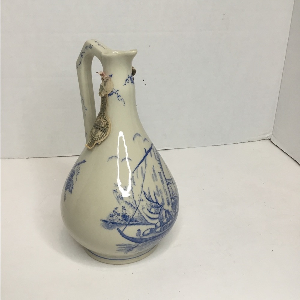 Vintage Real Vinicola Ceramic Wine Decanter Bottle Savacem Portugal Gilman & CTA - Picture 13 of 16
